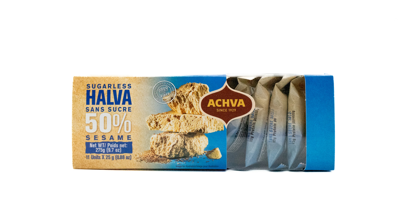 Halva mit Vanille Geschmack zuckerfrei
